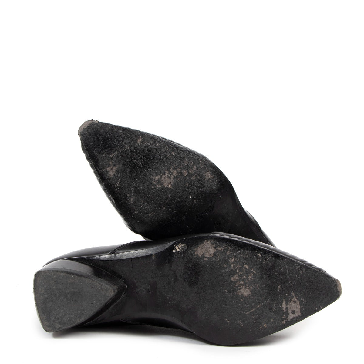 Louis Vuitton Black Leather Exploration Flat Boots - Size 37