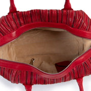 Buy these Delvaux Napoli Red Toile De Cuir Top handle for a reasonable price at Labellov online or in store. Koop deze Delvaux Napoli Red Toile De Cuir Top handlevoor een redelijke prijs bij Labellov online of in de winkel.