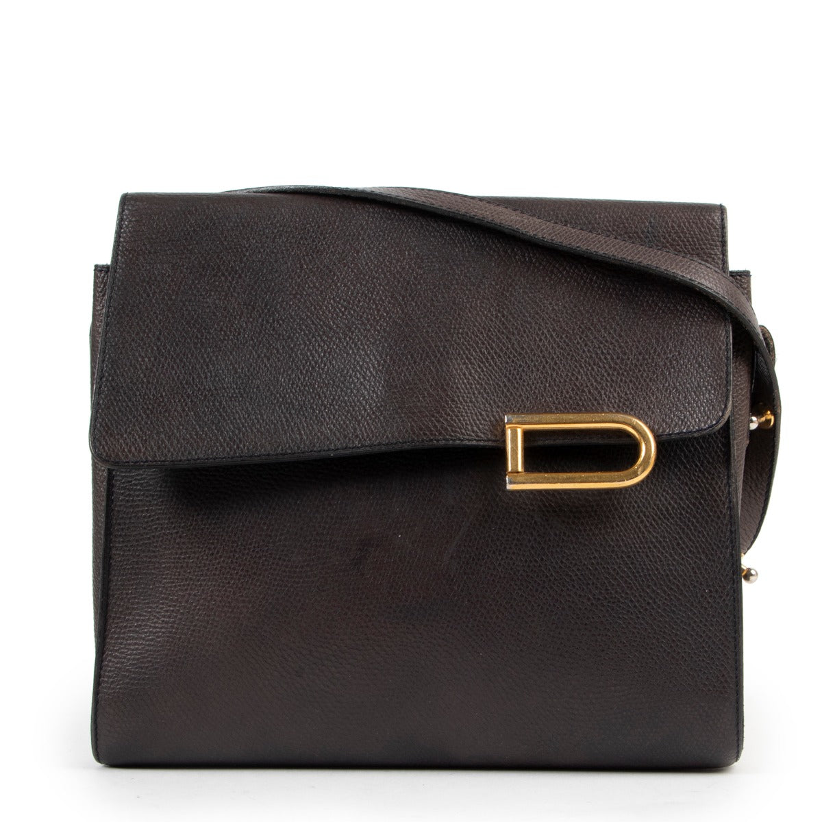Delvaux Blue Leather Crossbody