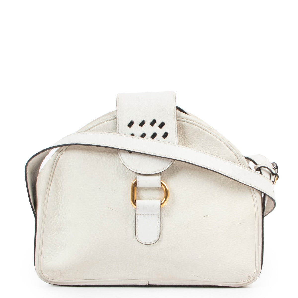 Delvaux White Leather Shoulder bag