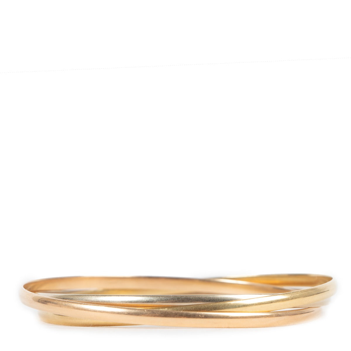 Cartier Gold TriTone Trinity Bracelet