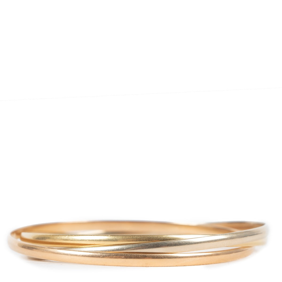 Cartier Gold TriTone Trinity Bracelet