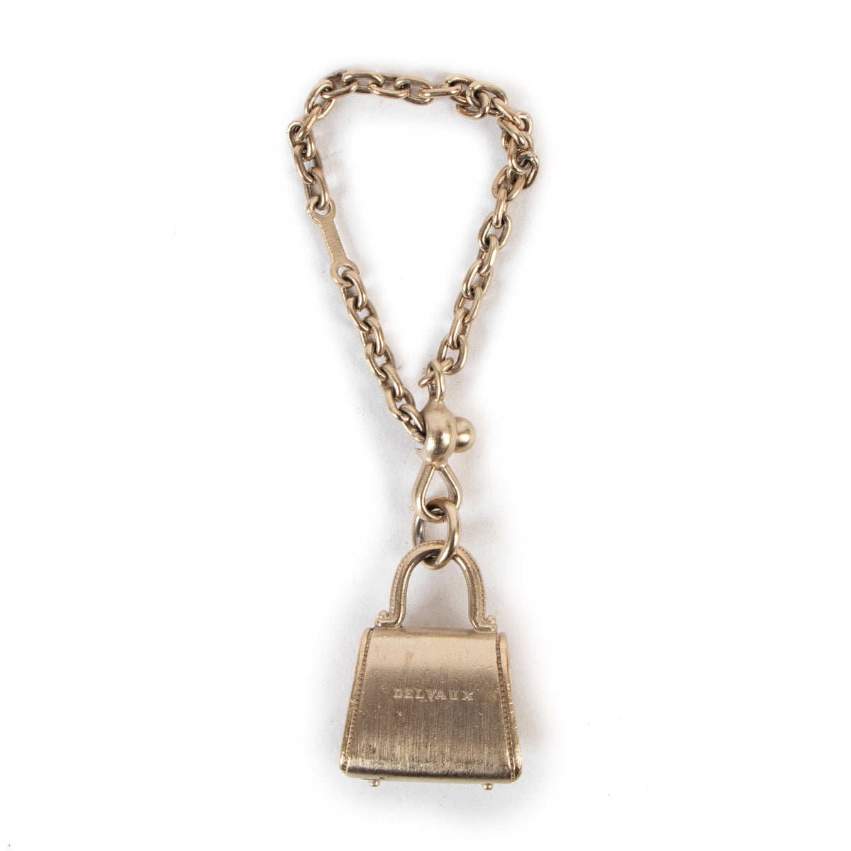 Shop safe online 100% authentic second hand Delvaux Silver Brillant Charm Porte-Clefs at Labellov in Antwerp.