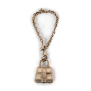 Shop safe online 100% authentic second hand Delvaux Silver Brillant Charm Porte-Clefs at Labellov in Antwerp.
