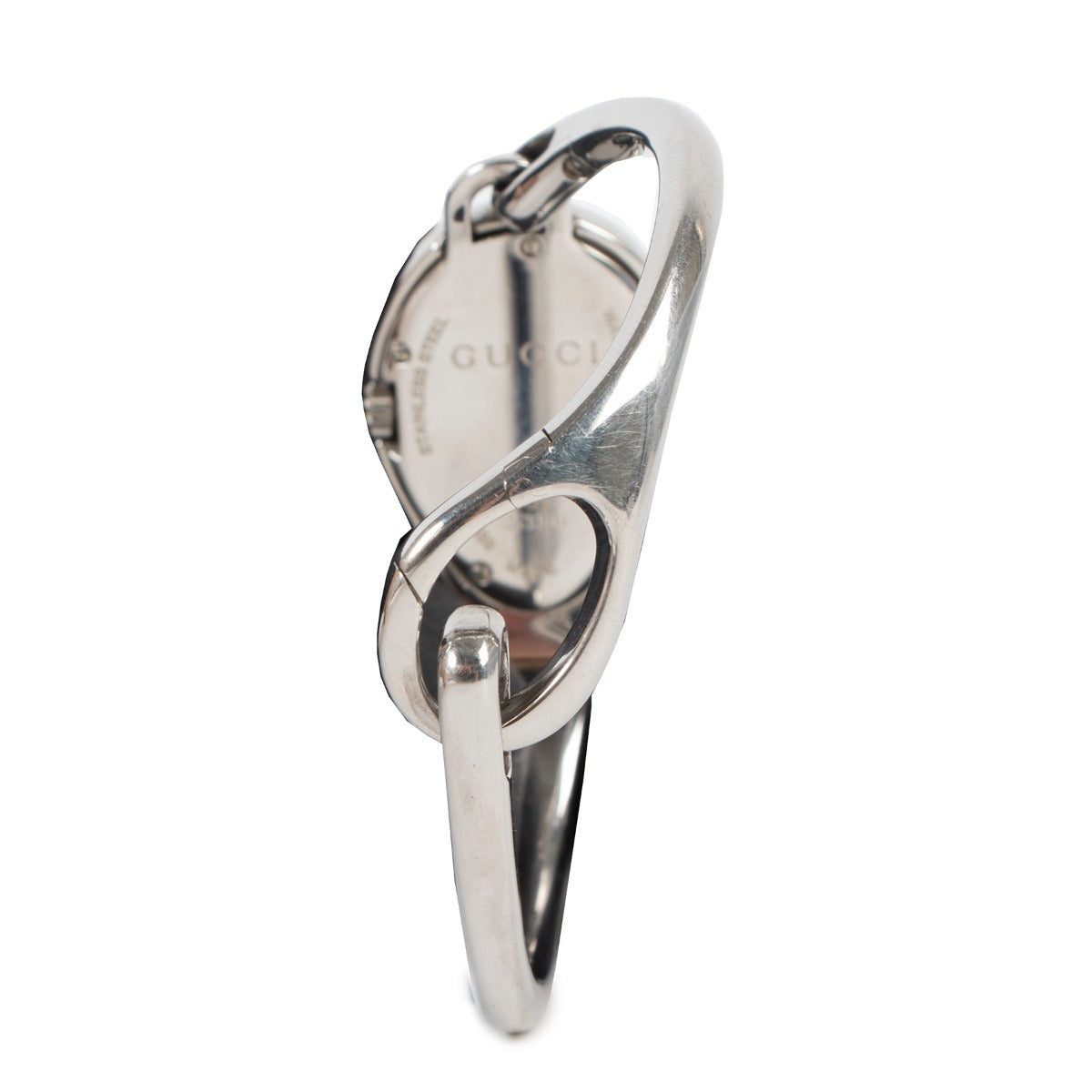 Gucci 103 Diamond Mother-of-Pearl Floral Bangle Watch