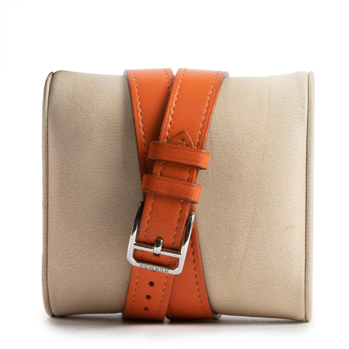 Hermès Cape Cod 23 Double Tour Orange Watch