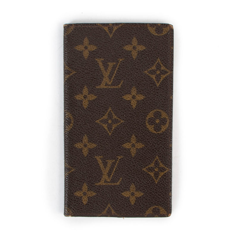 Louis Vuitton Monogram Canvas Checkbook Holder Wallet