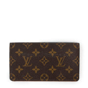 Louis Vuitton Monogram Canvas Checkbook Holder Wallet