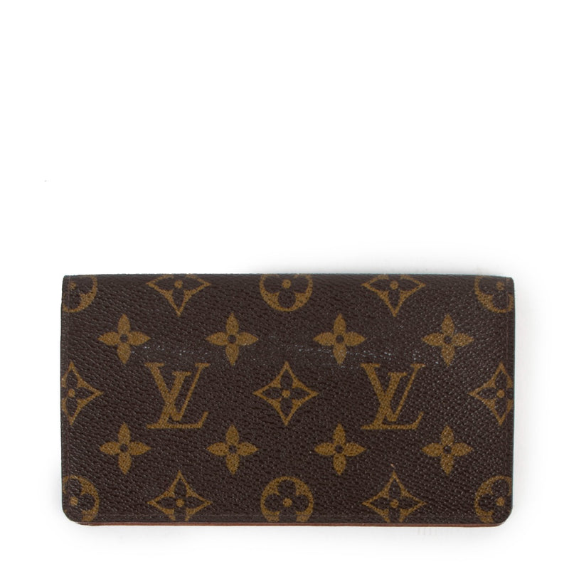 Louis Vuitton Monogram Canvas Checkbook Holder Wallet