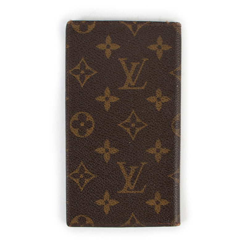 Louis Vuitton Monogram Canvas Checkbook Holder Wallet