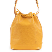 Louis Vuitton Yellow Epi Leather Noé Shoulder Bag