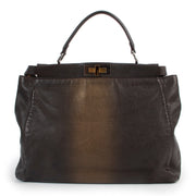 Shop safe online 100% authentic second hand Fendi Brown Ombre Peekaboo in very good condition at the right price at labellov in Antwerp.