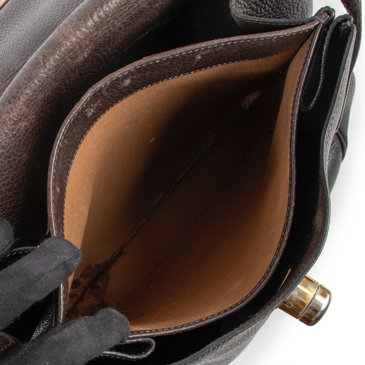 Delvaux Black Leather Crossbody in good condition on Labellov 2nd hand vintage site for luxury designer bags now online for sale