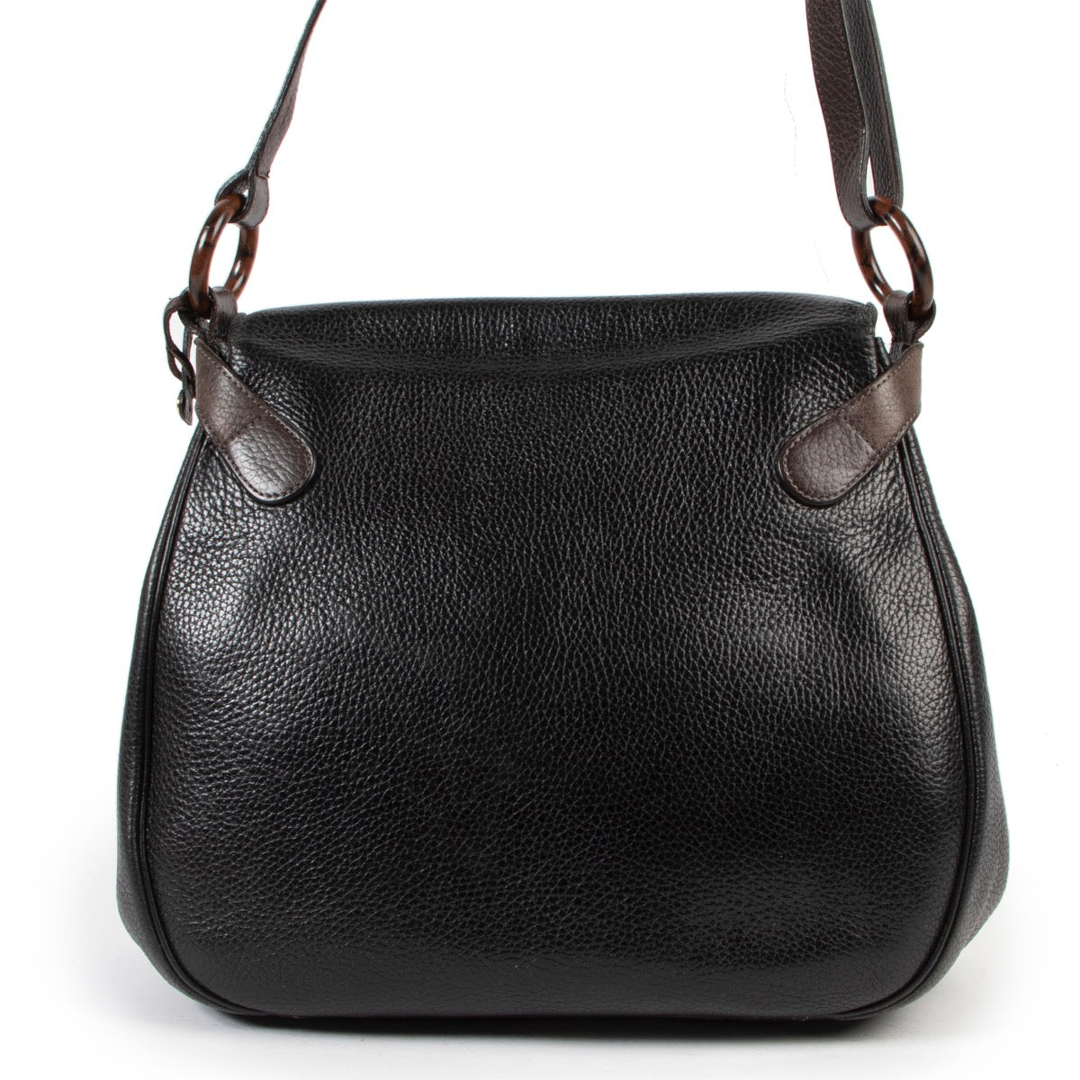 Delvaux Black Leather Crossbody in good condition on Labellov 2nd hand vintage site for luxury designer bags now online for sale