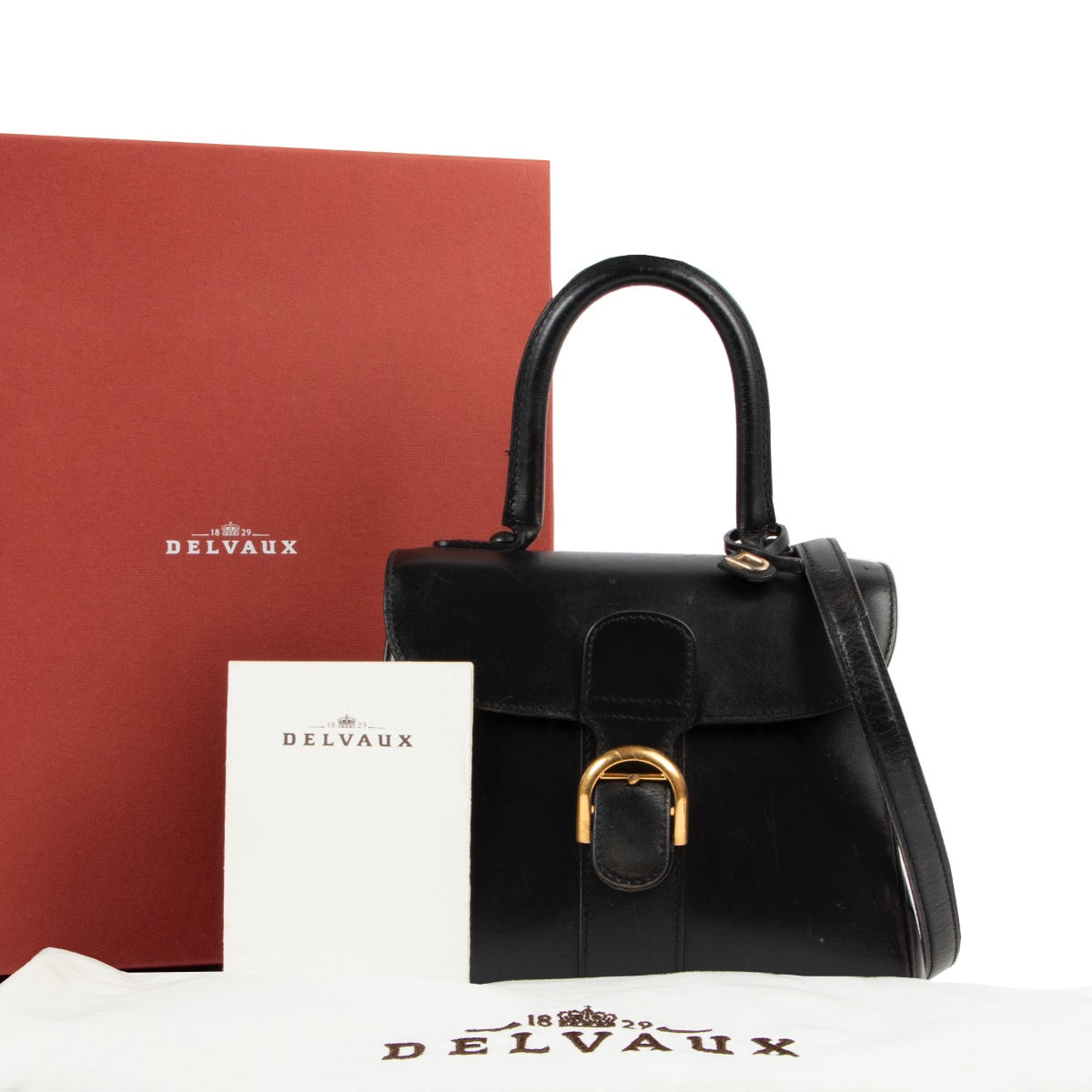 Buy this Delvaux Black Brillant Mini for a reasonable price online or in store at Labellov Antwerp