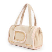 Delvaux Le Astrid MM Mouton Retourné Beige Perla in very good preloved condition