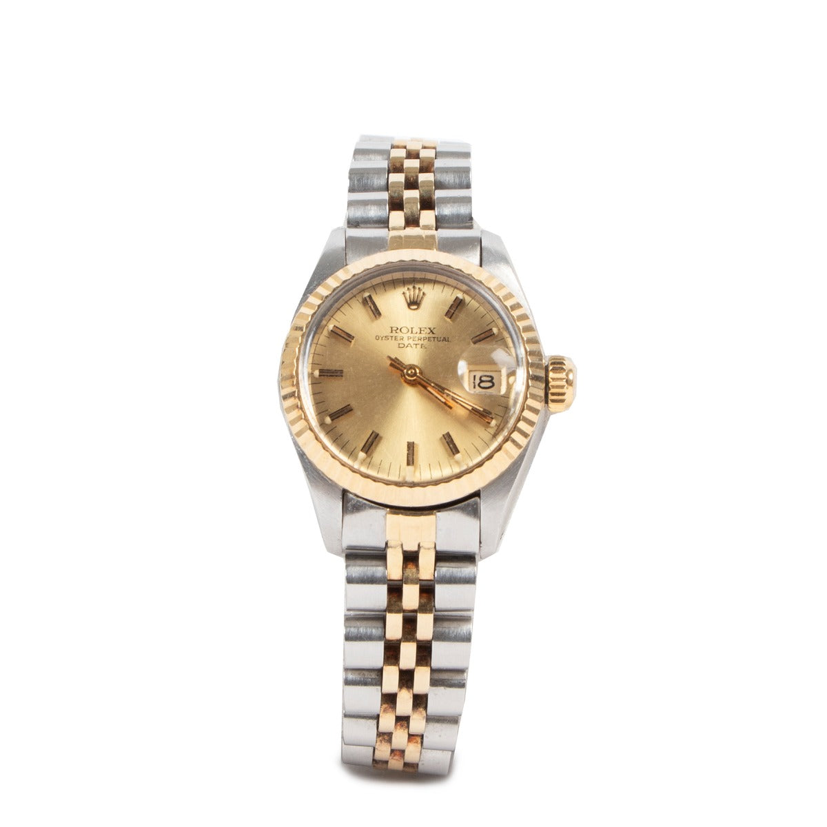 Shop authentic second hand Rolex Datejust 26 Oystersteel & 18K Yellow Gold Watch at LabelLOV.com