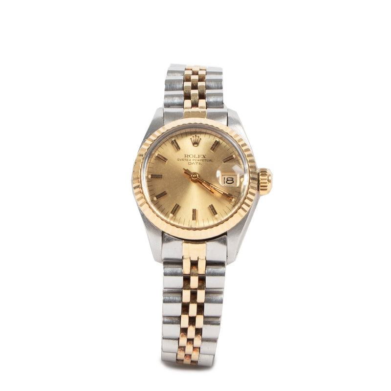 Shop authentic second hand Rolex Datejust 26 Oystersteel & 18K Yellow Gold Watch at LabelLOV.com