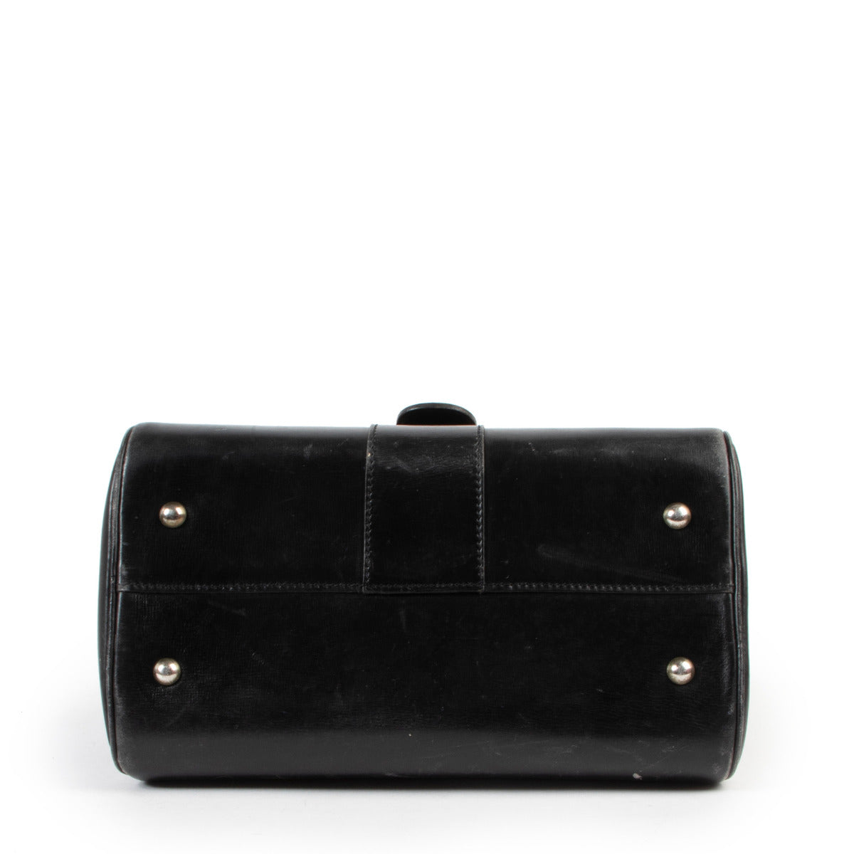 Delvaux Black Boxcalf Brillant PM