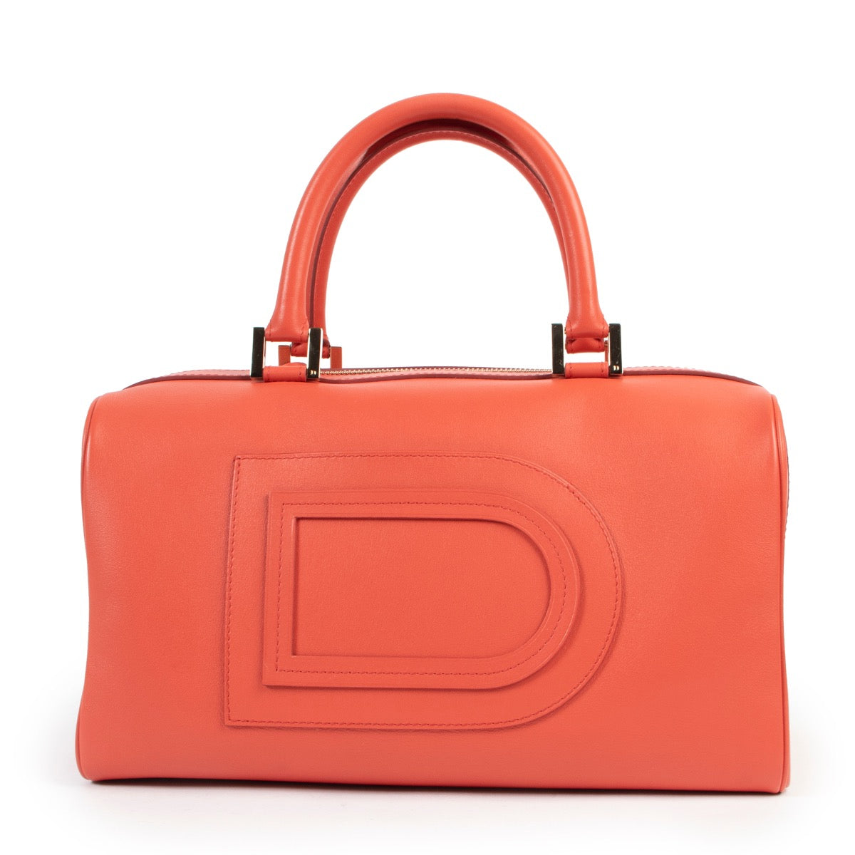 Louise Boston Allure Sunset DP Astrid Top Handle Bagin very good condition online or in store at Labellov Antwerp Belgium.