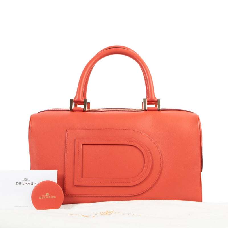Louise Boston Allure Sunset DP Astrid Top Handle Bagin very good condition online or in store at Labellov Antwerp Belgium.