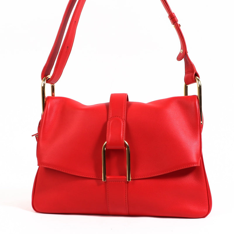 Delvaux Givry Rouge Gorge Polo Bag
