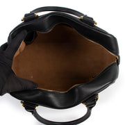 Delvaux Black Leather Top handle
