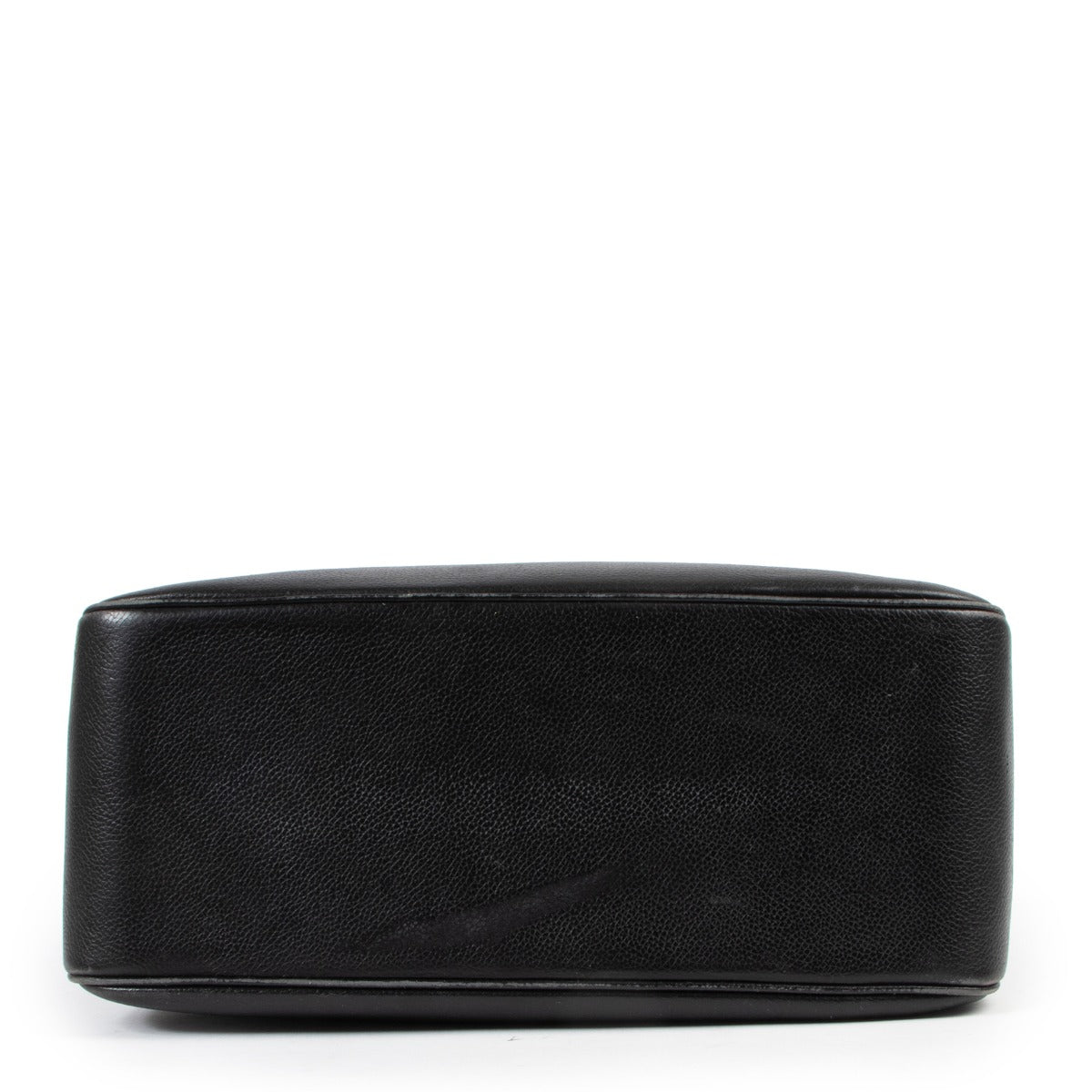 Delvaux Black Leather Top handle