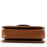 Delvaux Cognac Bourgogne Crossbody in good condition on Labellov vintage site for luxury designer goods