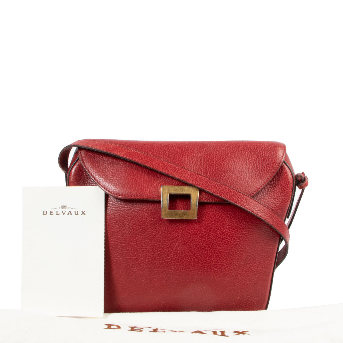 Sac bandoulière Delvaux Red Amitié Jumping