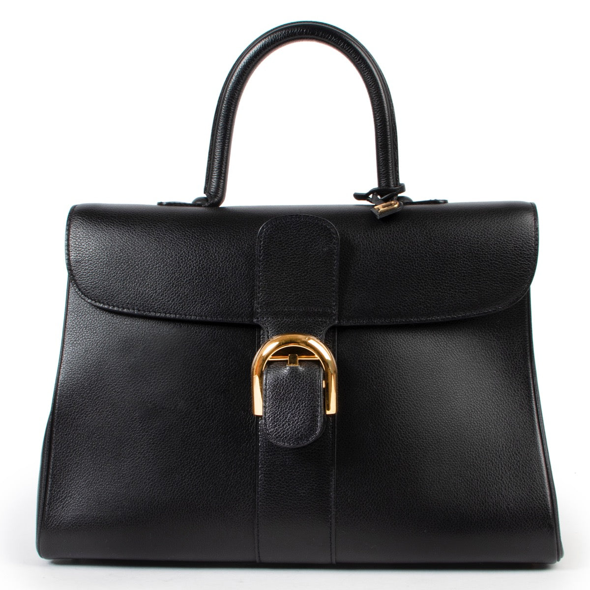 Delvaux Black Brillant GM Rodéo Calf available at Labellov online or in store in very good condition at Antwerp.