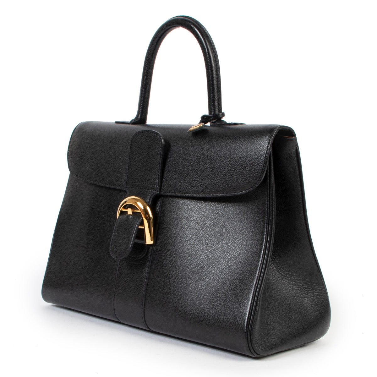 Delvaux Black Brillant GM Rodéo Calf available at Labellov online or in store in very good condition at Antwerp.