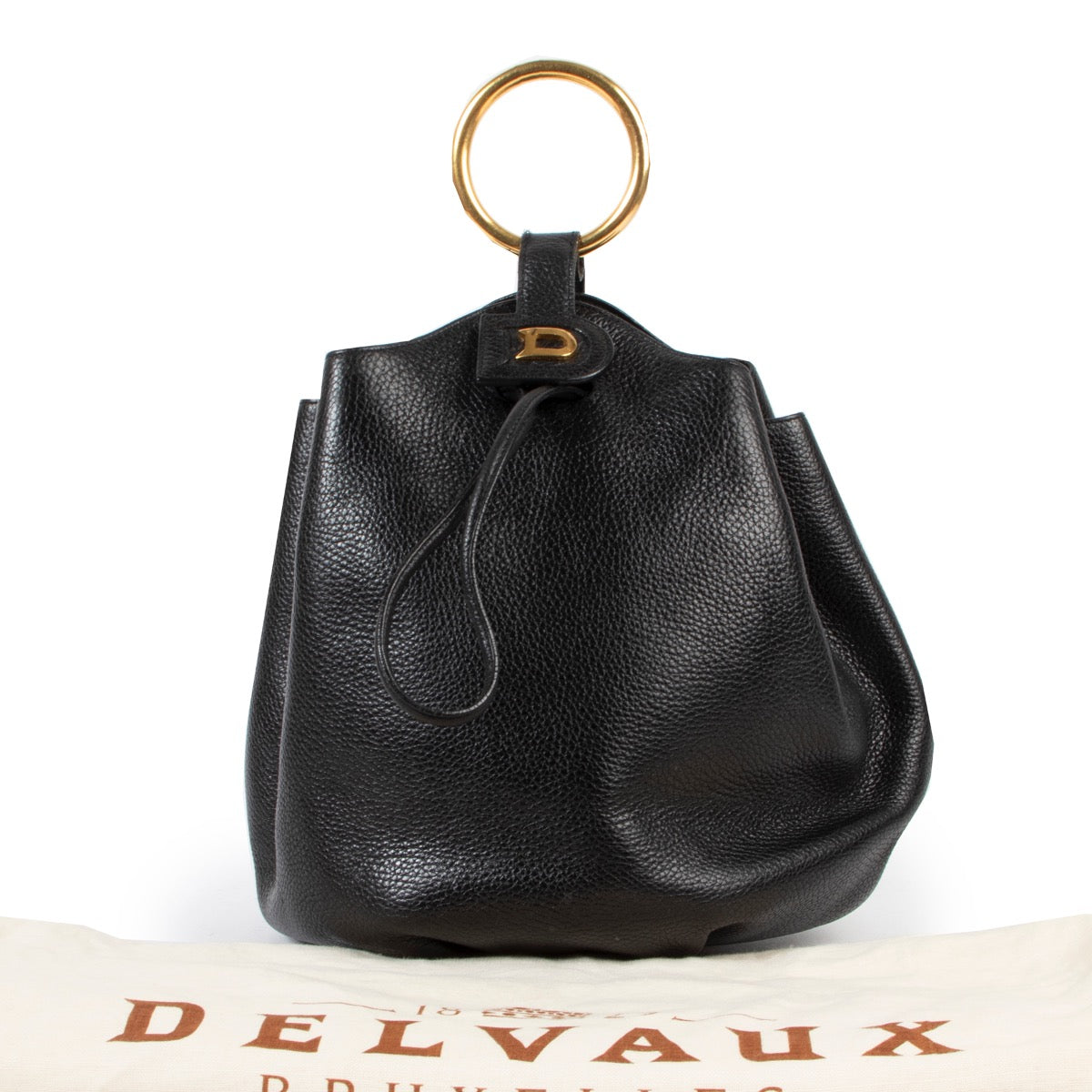 Buy this Delvaux Black Crossbody Rose De Vents at Labellov in very good condition online or in store.
