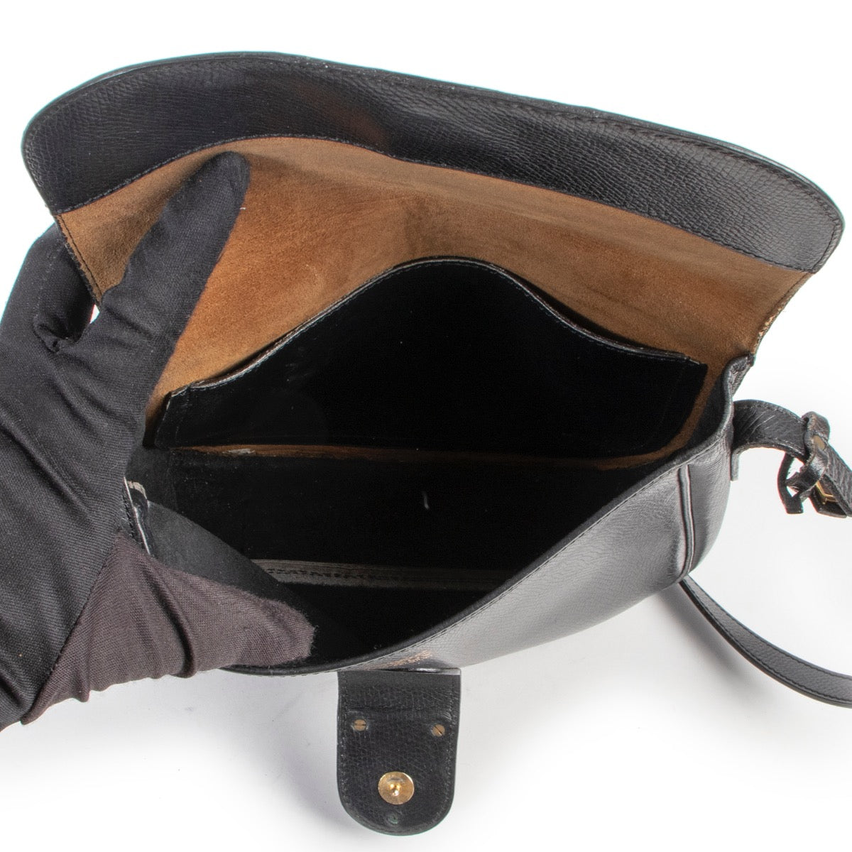 Buy this 100% authentic second hand Delvaux Black Crossbody at Labellov online or in store.