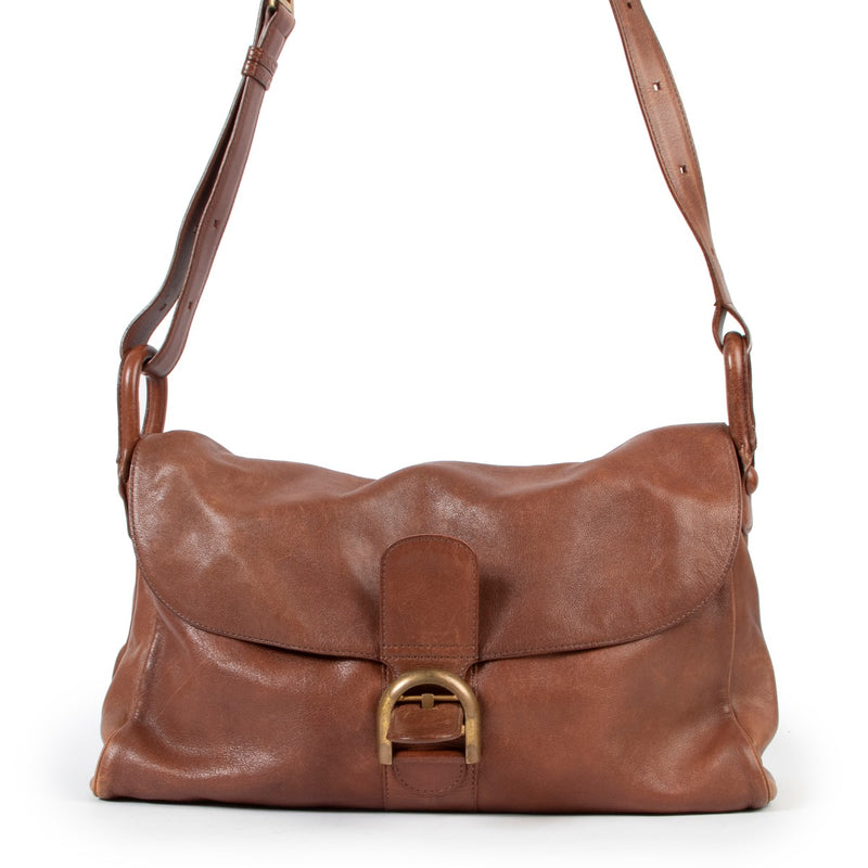 Delvaux Brown Brillant Besace Shoulder bag
