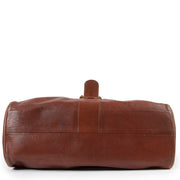 Delvaux Brown Brillant Besace Shoulder bag available at Labellov online or in store in Antwerp Belgium.