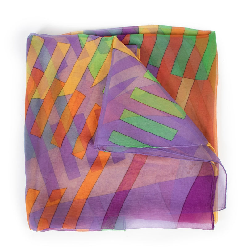Delvaux Scarf Multicolour Mousseline at Labellov online or step by in the store in good condition.