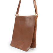 Delvaux Cognac Le Louise Baudrier GM Shoulder bag at Labellov