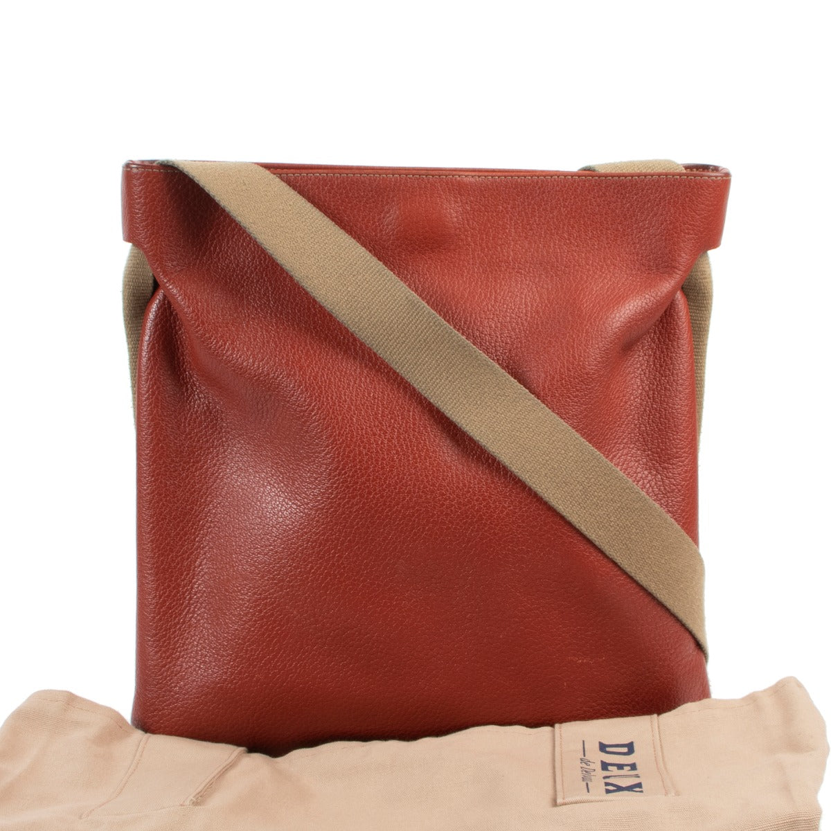 Buy Deux De Delvaux Red Bag at Labellov online or in store in good condition