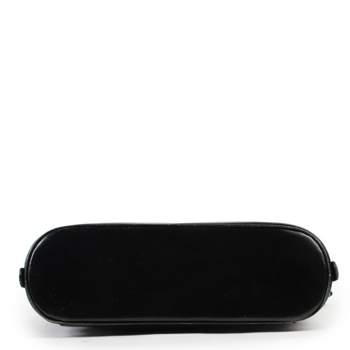 Preloved 2nd hand Delvaux Black Leather Crossbody designer bag online for sale on Labellov vintage site