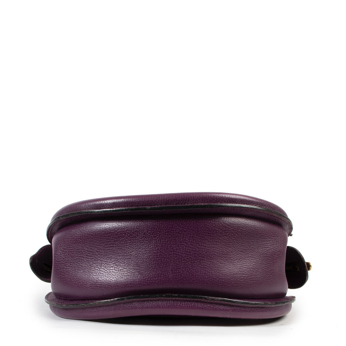 Delvaux Purple Leather Sunset Shoulder Bag