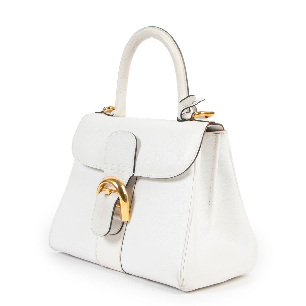Delvaux White Leather Brillant