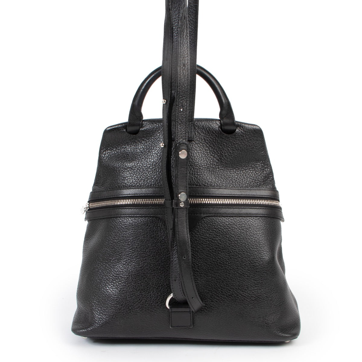 Delvaux Black Le 19 Frégate Charbon Backpack