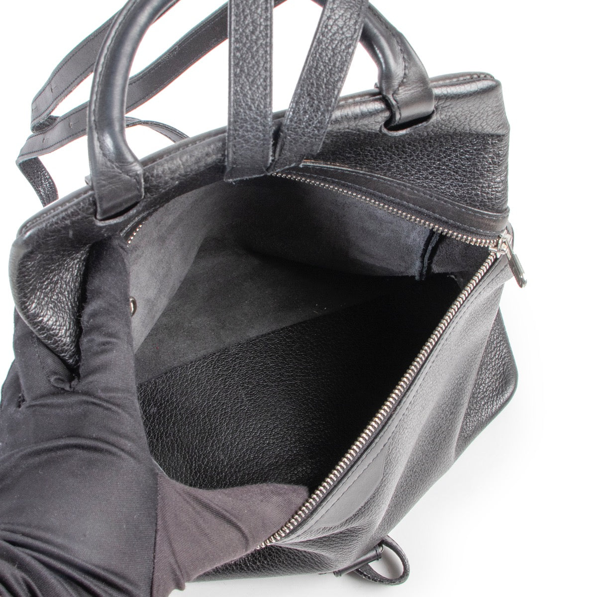 Delvaux Black Le 19 Frégate Charbon Backpack