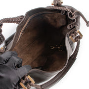 Shop safe online 100% authentic second hand Delvaux Brown Eugène Shoulder Bag at Labellov in Antwerp.