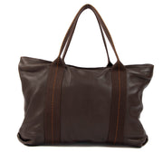 Buy a verified second-hand Hermes Brown Leather Caravane Shopping Bag in very good condition at Labellov Antwerp, Brussels, Knokke