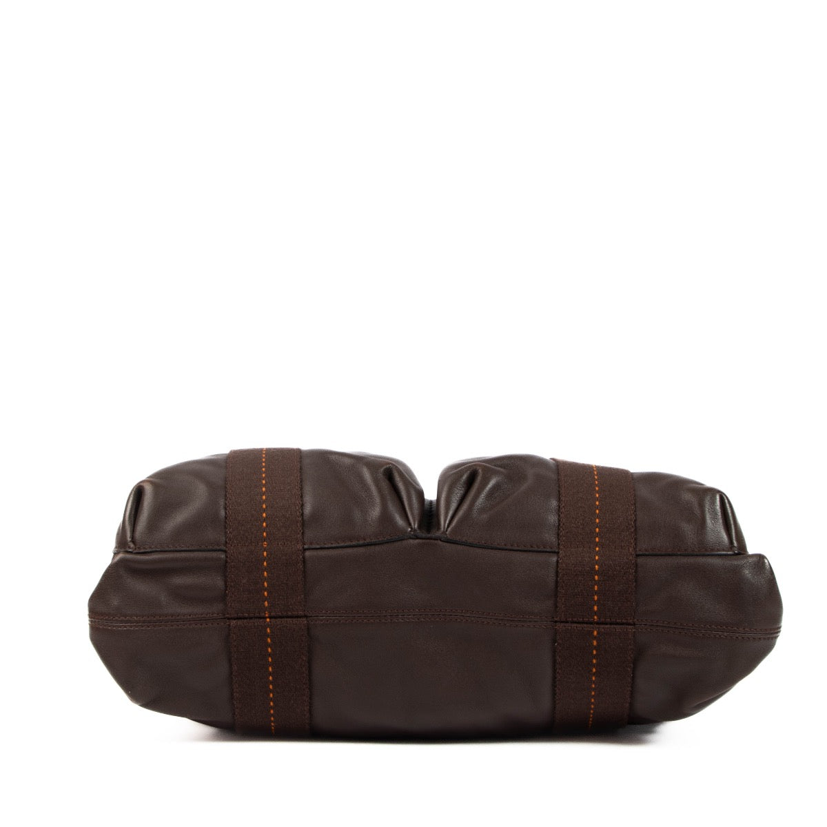 Buy a verified second-hand Hermes Brown Leather Caravane Shopping Bag in very good condition at Labellov Antwerp, Brussels, Knokke