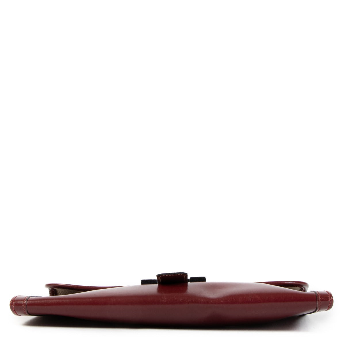 Hermès Jige PM Rouge H Box Clutch