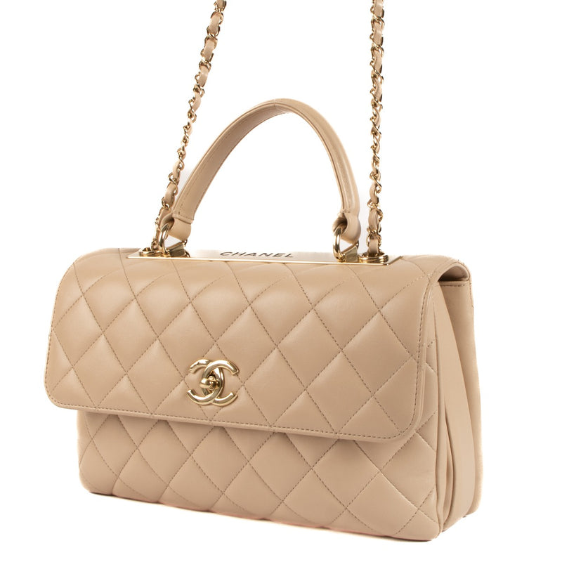 Chanel Medium Trendy CC Bag, chanel trendy cc, chanel trendy cc flap bag, chanel flap bag with handle