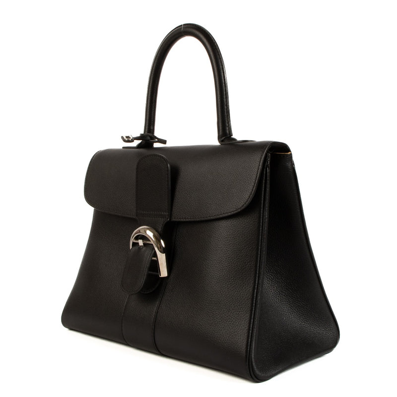 Delvaux Black Jumping Brillant MM Bag